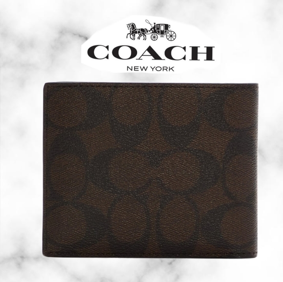 Coach Boxed 3 in 1 Wallet Gift Set in ColorBlock - Picture 3 of 3